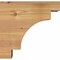 Ekena Millwork Mediterranean Smooth Rafter Tail, Western Red Cedar, 5 1/2"W x 12"H x 12"L RFT06X12X12MED00SWR - alternate 3
